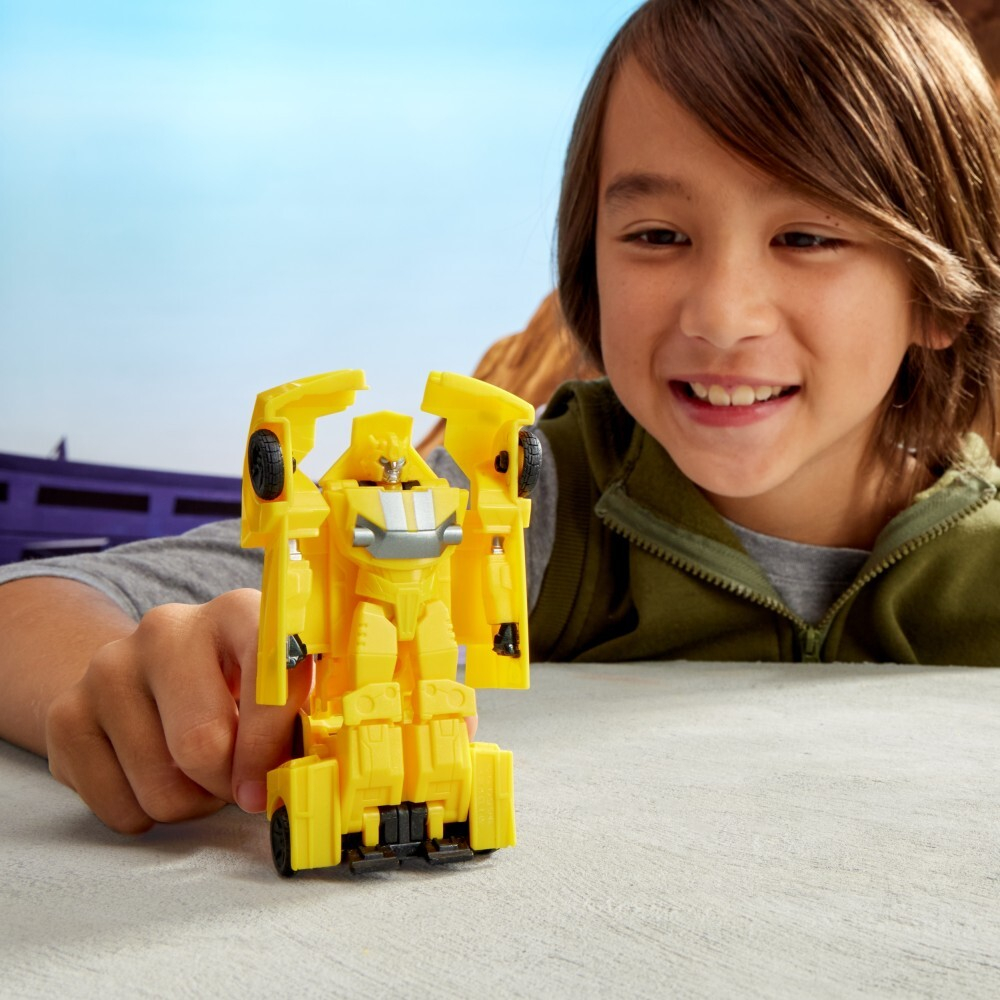 Hasbro Transformers Earth Spark - фигурка BUMBLEBEE 1-step smash G0996