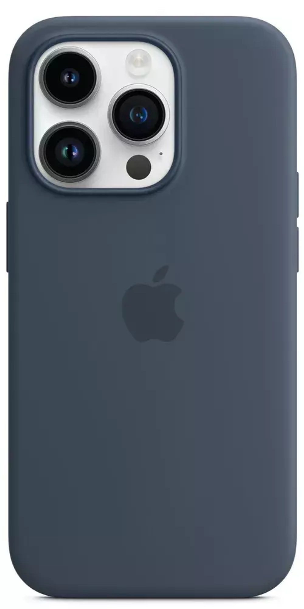 Чехол силиконовый для IPhone 14 Pro Strom Blue (MM2K3FE/A)