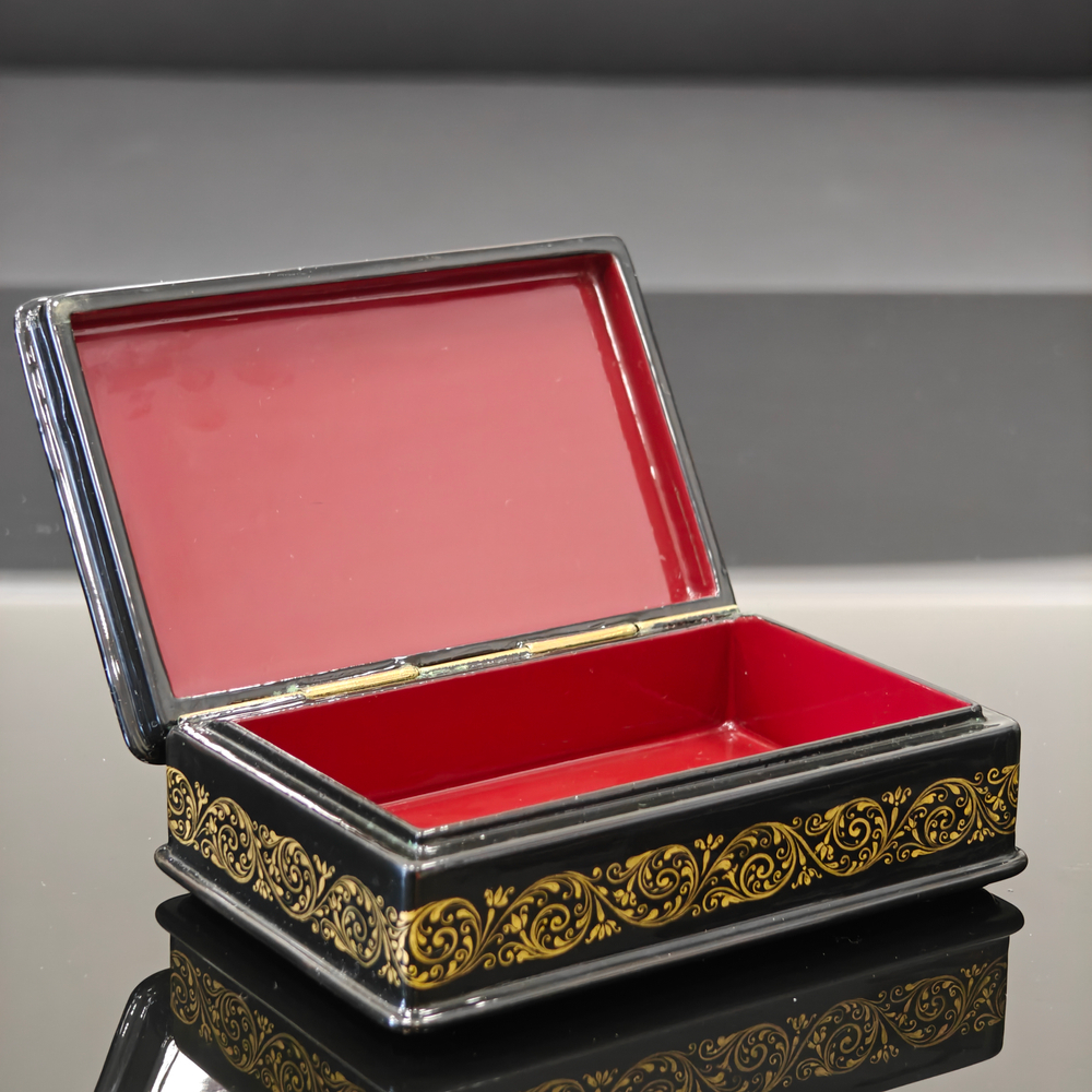 Шкатулка "Ангел" (Ручная роспись Палех)