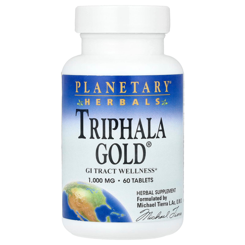 Planetary Herbals, Triphala Gold®, 60 таблеток