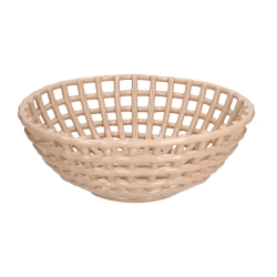Rituali Domestici Корзина Catturata 36 см бежевая круглая