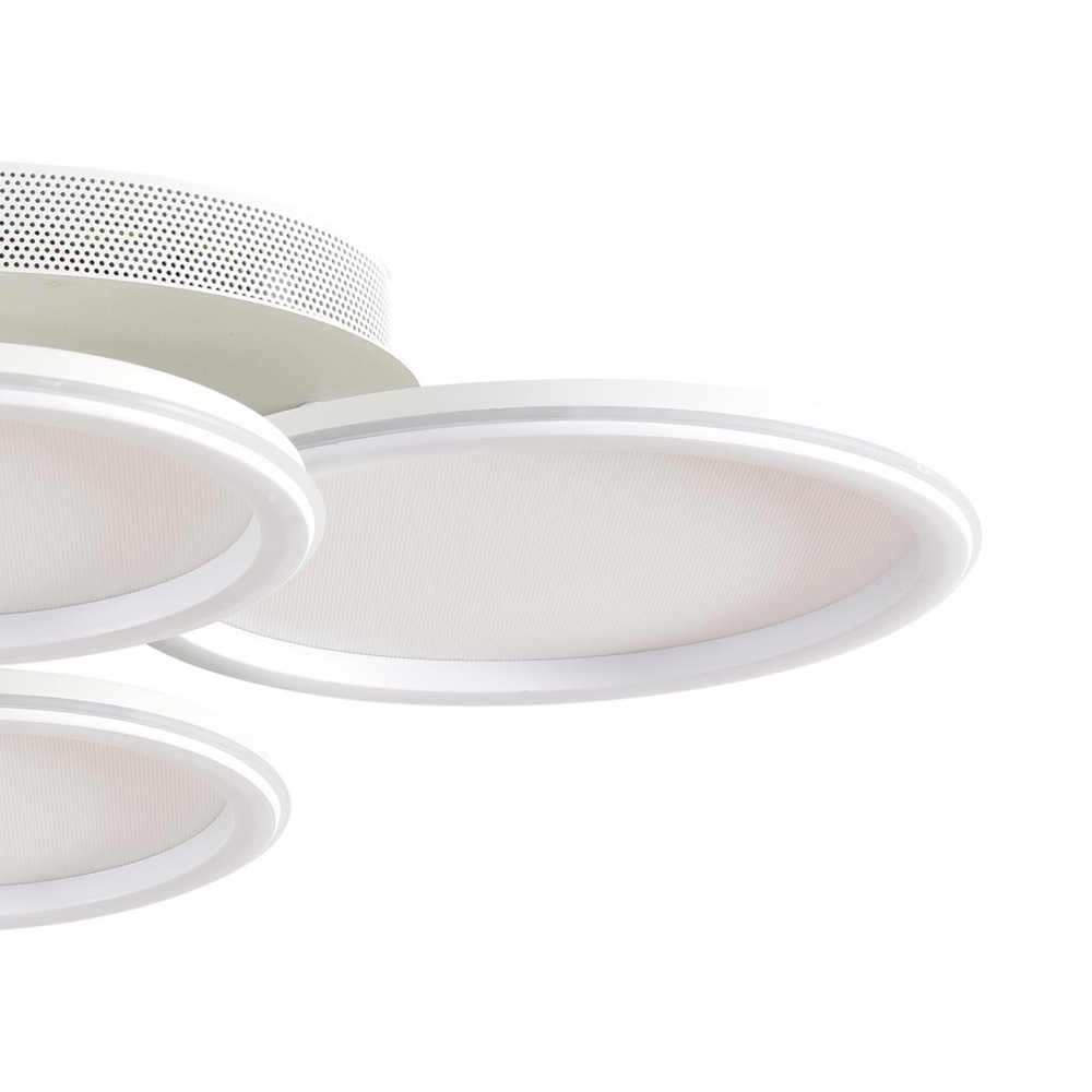 8380/95CL LEDIO LN26 000 белый, металл/акрил Умная люстра потолочная с ПДУ и голосовым управлением LED 95W 3000-6500К 220V ALIS SMART