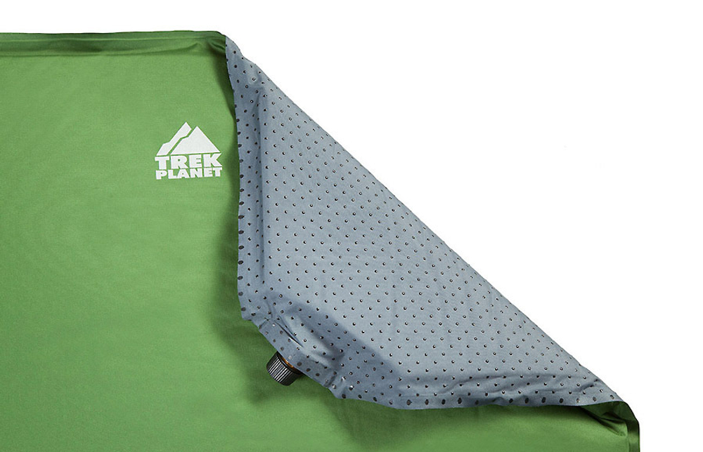 Коврик самонадувающийся Trek Planet Relax 50 зеленый [70430]