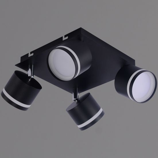 51540-0.3-04 GX53 BK+CR светильник потолочный