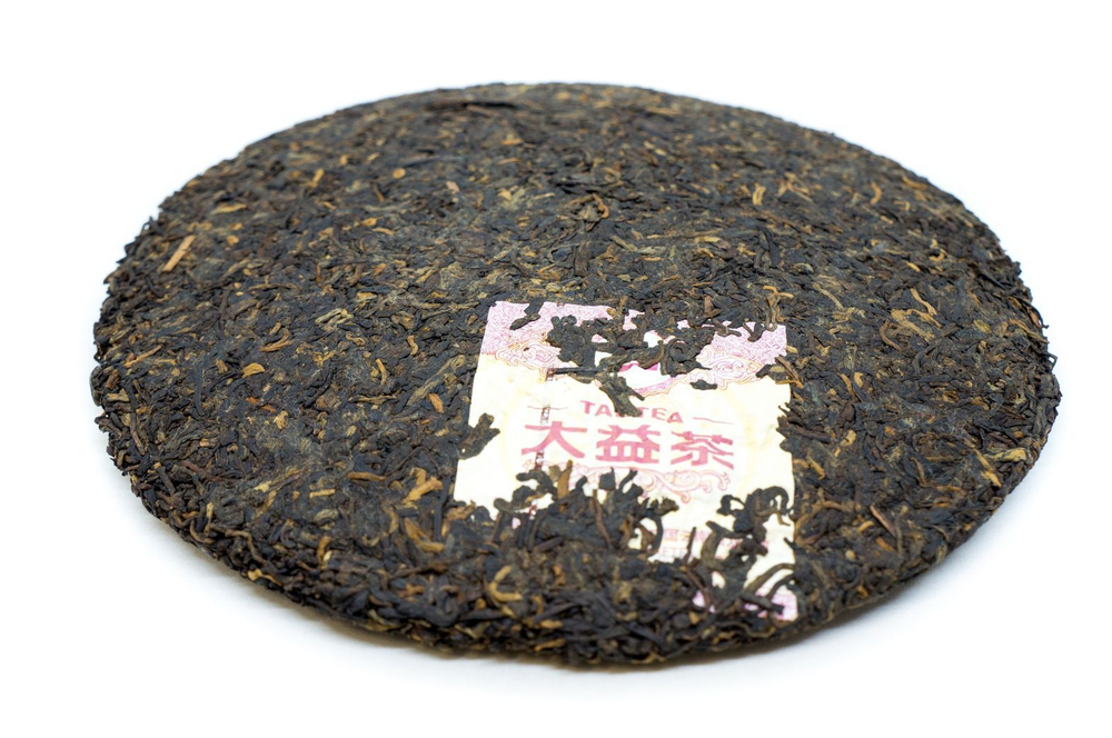 0613/2020 Чай прессованный черный Пуэр Шу "ДАИ, 7592" 2020г, ци цзы бин 357 гр
