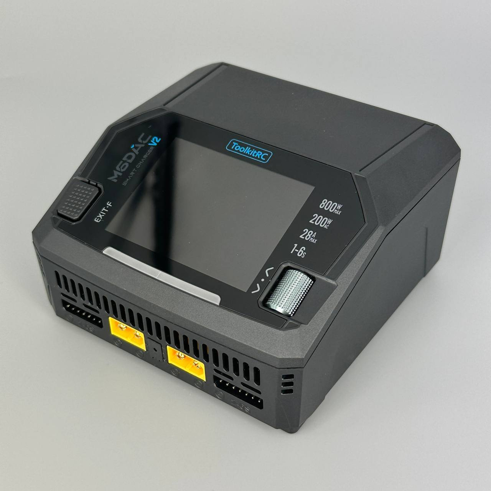 Зарядное устройство ToolkitRC M6DAC V2 200W AC/ 800W DC