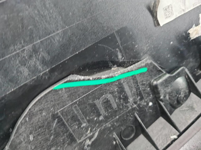 Спойлер крышки багажника Porsche Cayenne 3 (17-23)