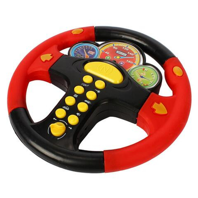 Руль музыкальный 20см, пакет 0582-1