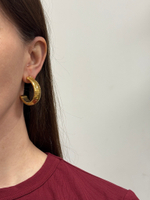 Серьги кольца