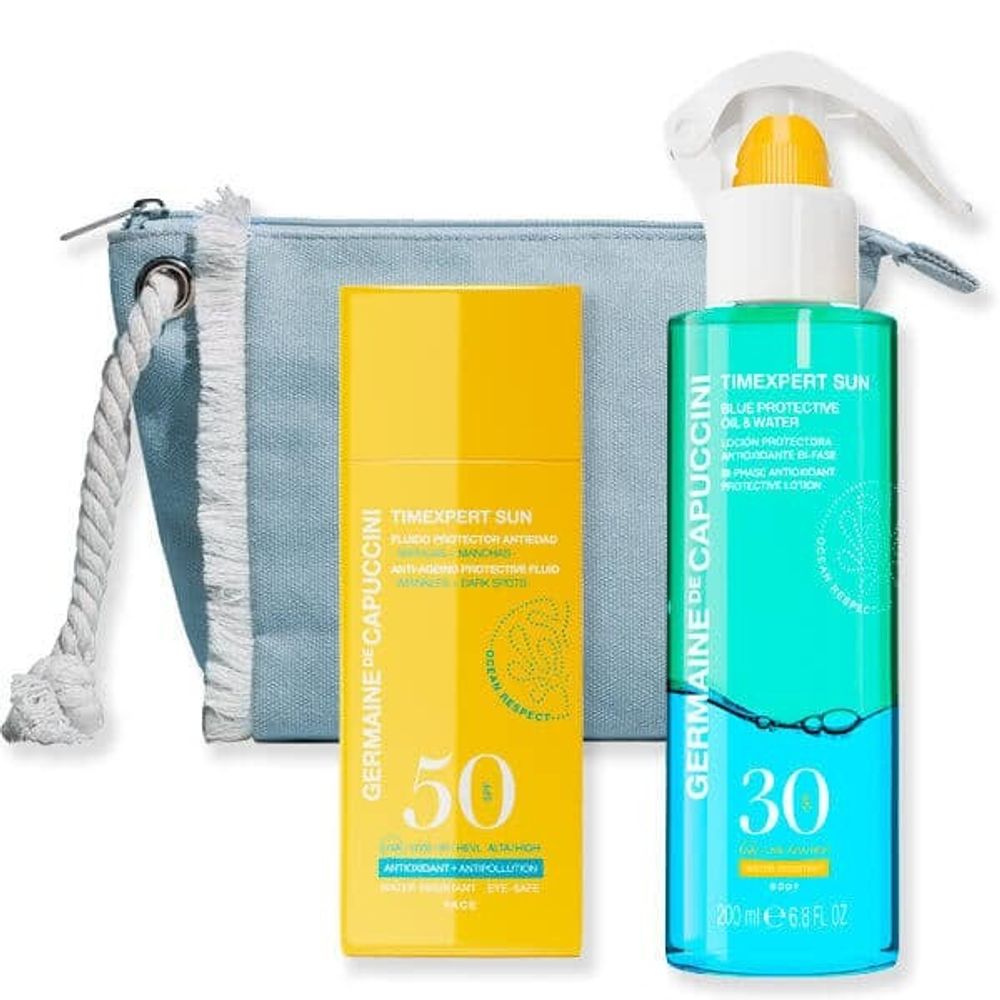 GERMAINE DE CAPUCCINI TIMEXPERT SUN BI-FASE SPF30 + FLUÍDO SPF50