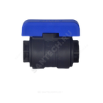Кран шаровой компрессионный ПЭ Ду 16 3/4"x3/4" ВР/ВР Ру16 VALFEX 1210116034034