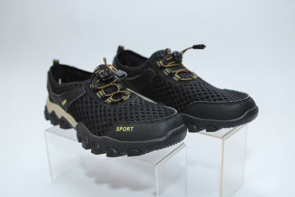 Кроссовки сетка sport - Черный