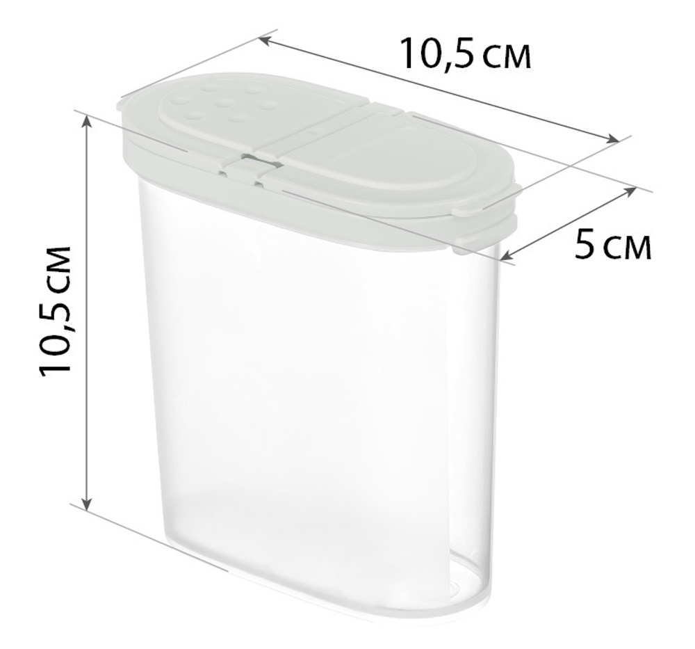 Емкость для специй 270мл М1246