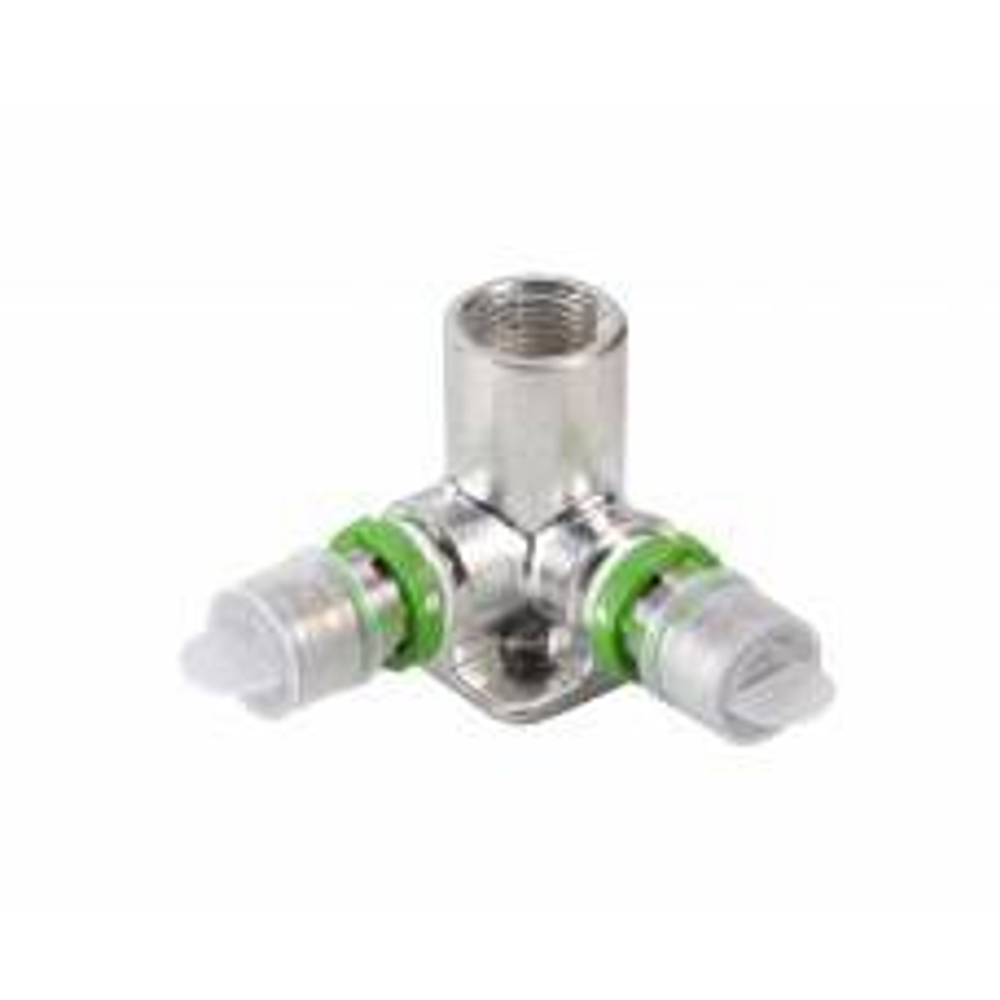 Водорозетка двойная с внутренней резьбой Comap 20 х 1/2* (пресс)