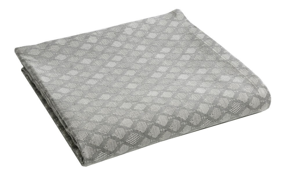 Покрывало CARPATES anthracite темно- пике Blanc des Vosges 230x250 Серый