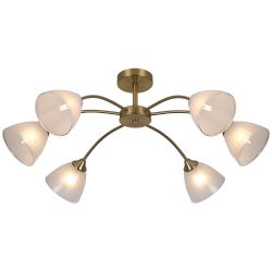 Люстра Rivoli Debra 9189-306 6хЕ27 60 Вт модерн | Rivoli