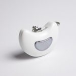 Белое эрекционное виброкольцо с пультом ДУ