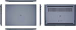 Ноутбук  Digma Pro Pactos 16 ", Core i7, 16 Гб RAM, 512 Гб SSD, Iris Xe Graphics, Темно-серый