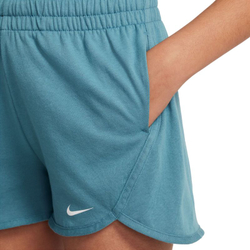 Детские шорты Nike Dri-Fit Breezy High-Waisted Training - mineral teal/white