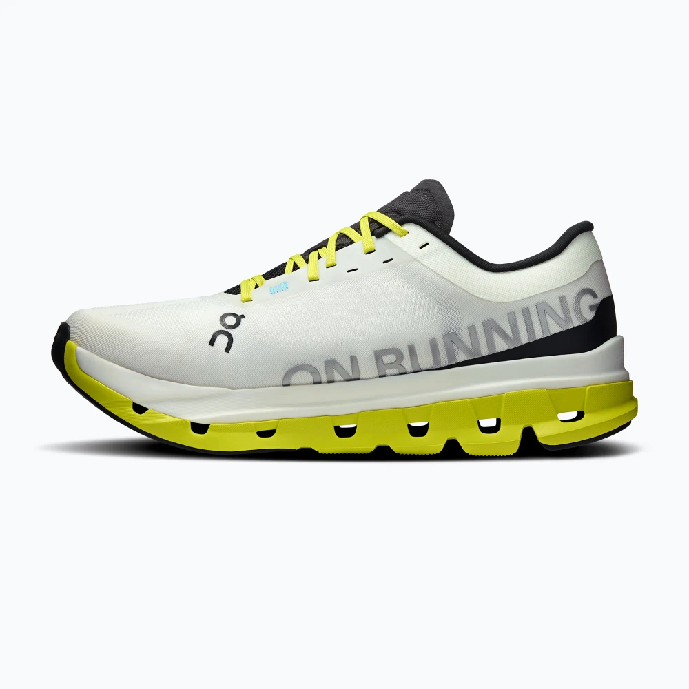 Кроссовки для бега On Cloudflow 5 white/lime