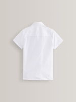 Рубашка с коротким рукавом школьная для мальчика Next M13-610, 2 шт., Белый