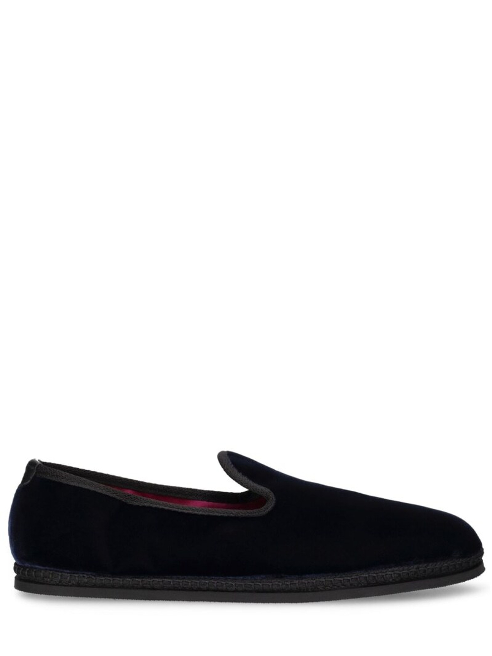 TOM FORD | Neal line velvet loafers