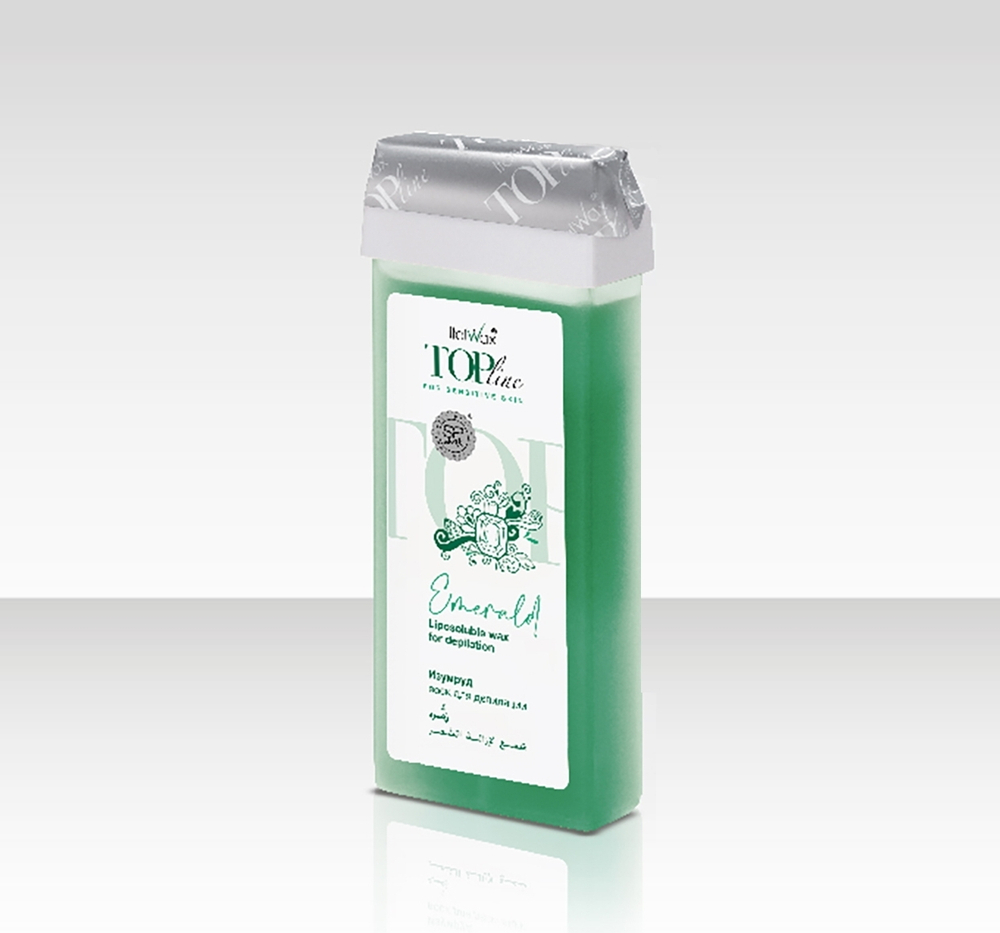 ITALWAX Top Line воск в картридже Изумруд 100 мл