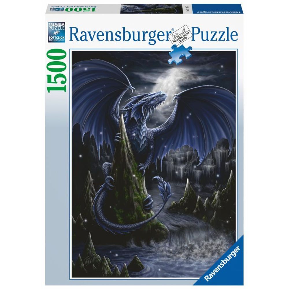 Ravensburger - Пазл Черный дракон 1500 деталей 171057