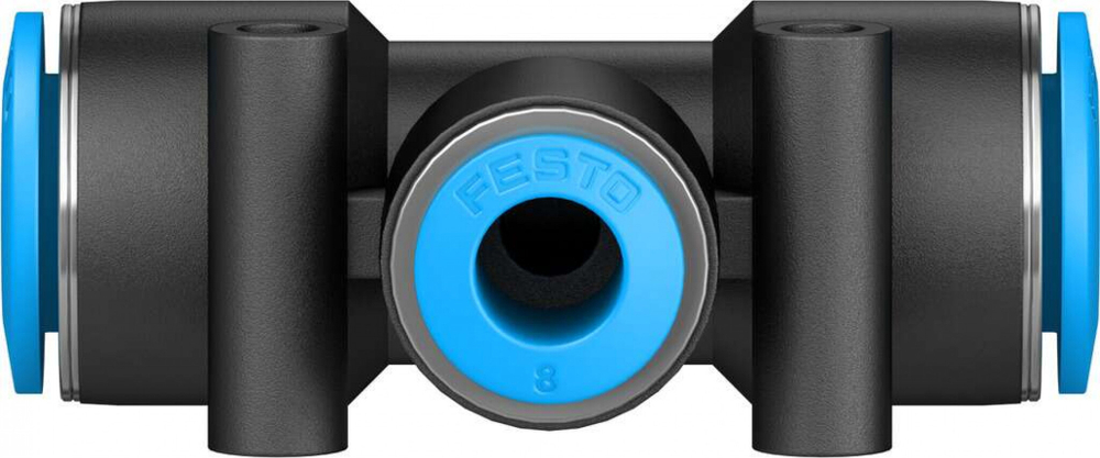 Тройник цанговый переходной Festo QST-12-8