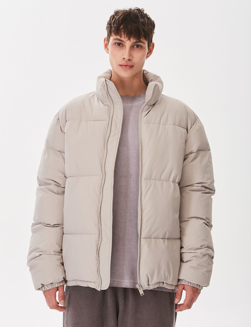 Пуховик ZNY Basic Бежевый