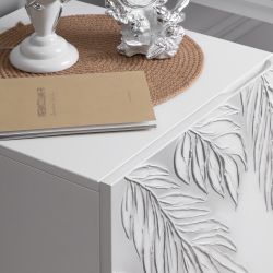 Тумба прикроватная Тропик Классика Айс Найт Сильвер левая