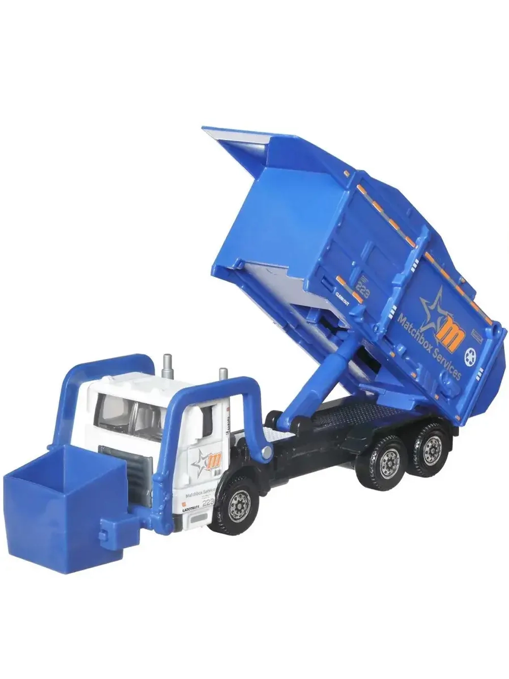 Машинка Хот Вилс Matchbox Garbage King XL N3242 GWG44