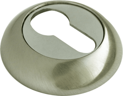 Накладка на евроцилиндр RAP KH никель белый/хром