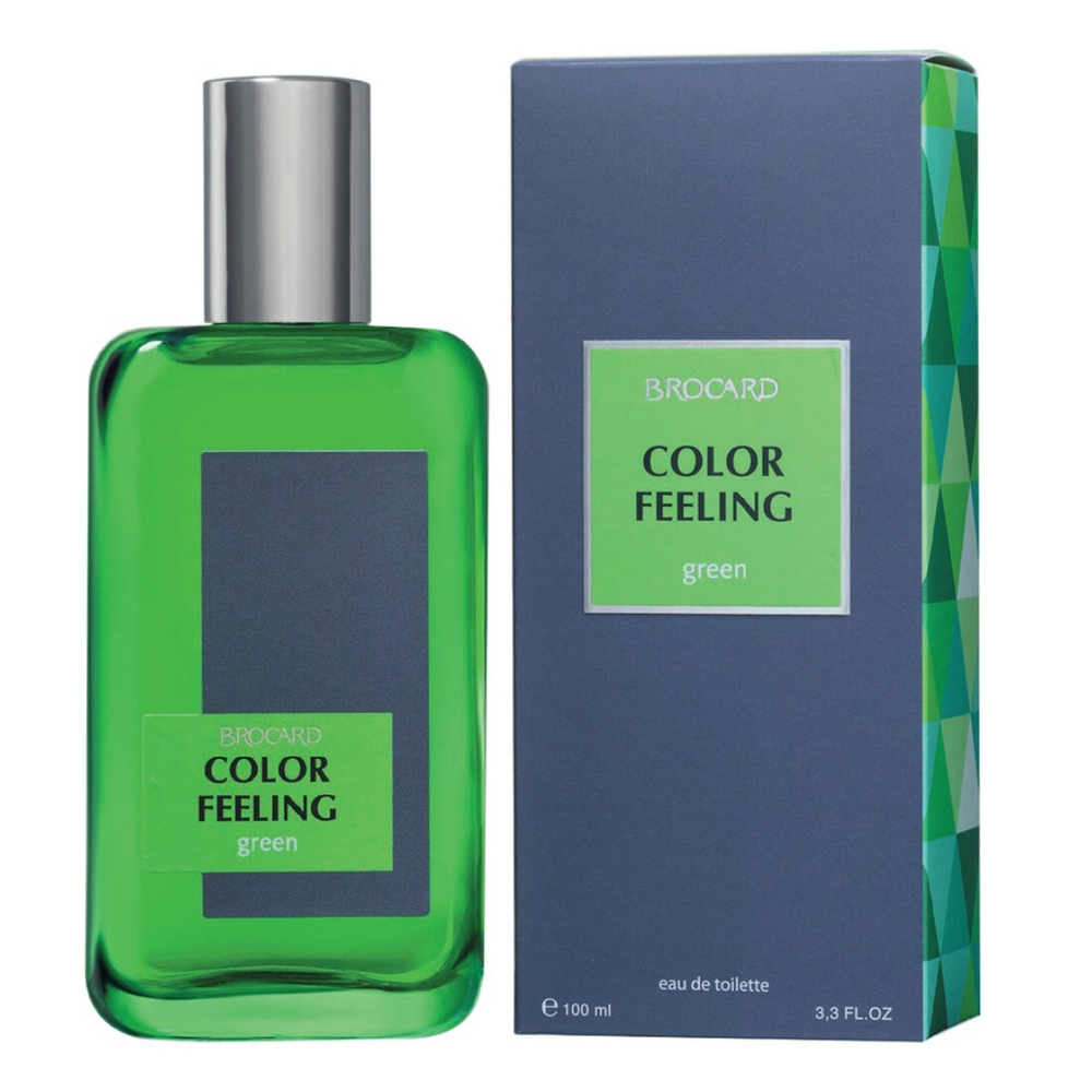 COLOR FEELING GREEN edT 100ml man марк