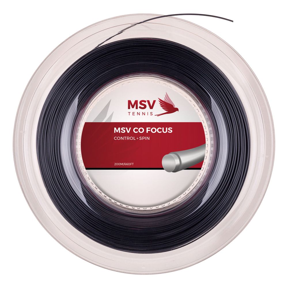 Струны теннисные MSV Co.-Focus String Reel 200m - Black