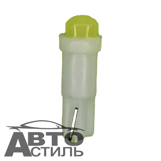 Светодиод 12V T 5   COB White 0.2W (без патрона) Керамический белый #X0047 #12T5/1COB/White #GX0041