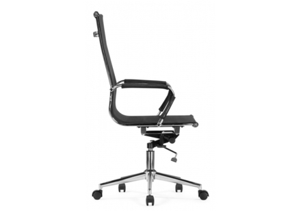 Офисное кресло Woodville Reus черная сетка, хром