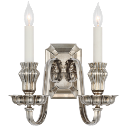 Настенный светильник Visual Comfort Falaise Double Sconce (Open Box)