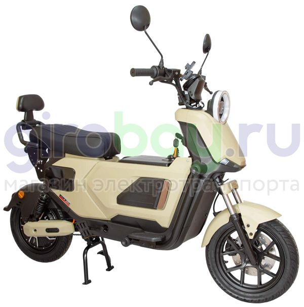 Электроскутер SAIGE GT1 ( 1500W ) 60V/50Ah - Бежевый фото №2