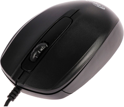 Компьютерная  Мышь проводная RITMIX ROM-200, черная, USB.