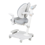 Эргономичное кресло Cubby Arnica Grey с подлокотниками и подставкой для ног