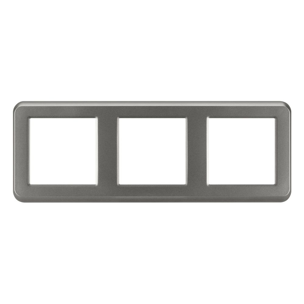 Рамка пластиковая FRM-VERSA-PL-3-GR (Arlight, -) 043785