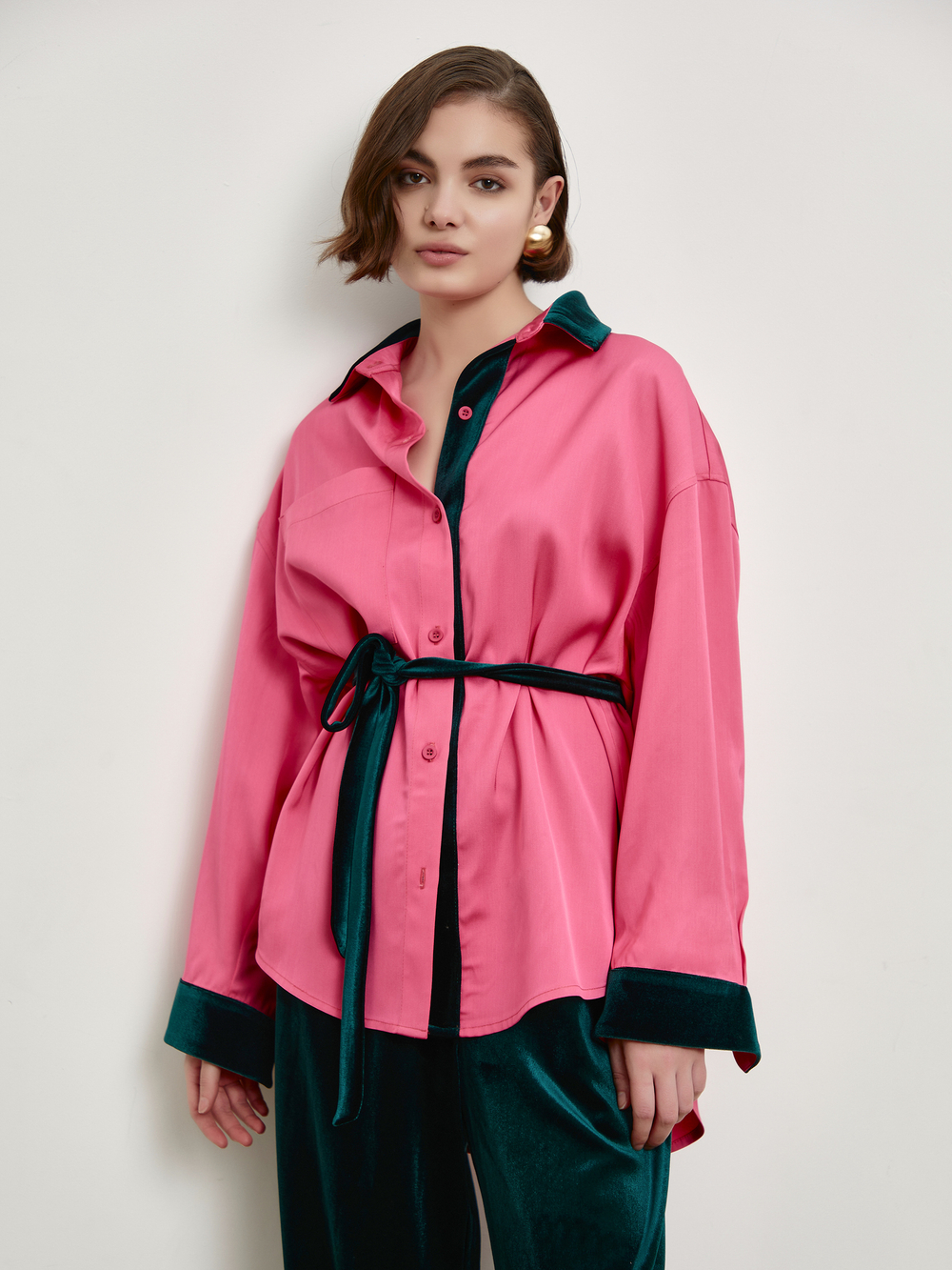 Рубашка Pink Emerald