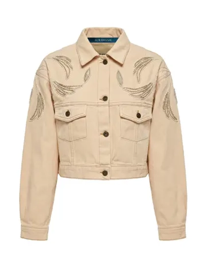 Жакет джинсовый DESERT SANDS, бежевый