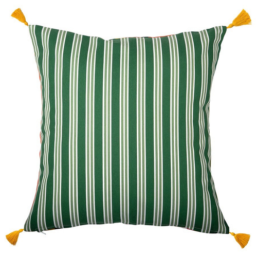 AROMATISK Наволочка декоративная 50х50 см, полоска/цветная