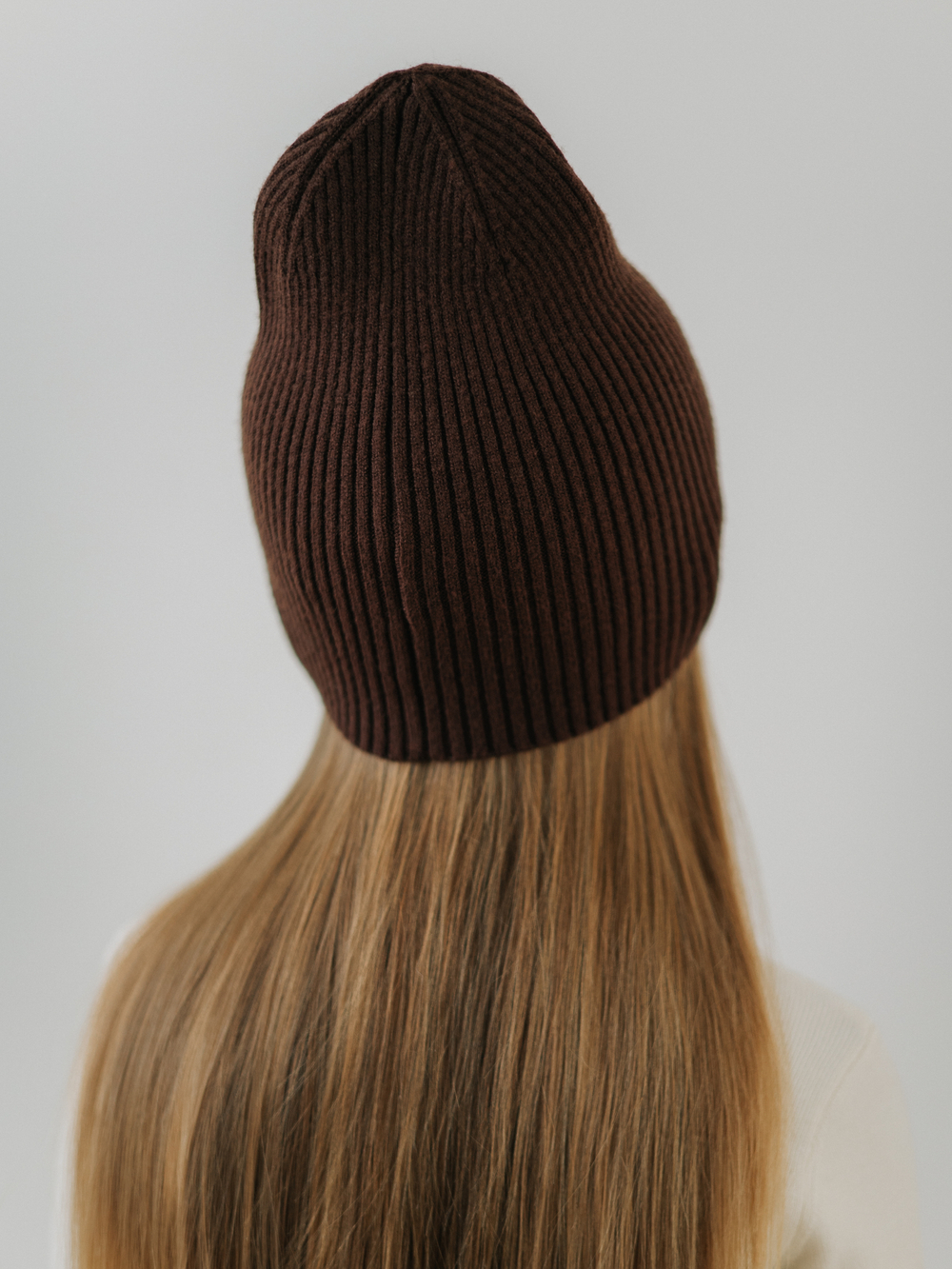 Шапка-бини, Коричневый