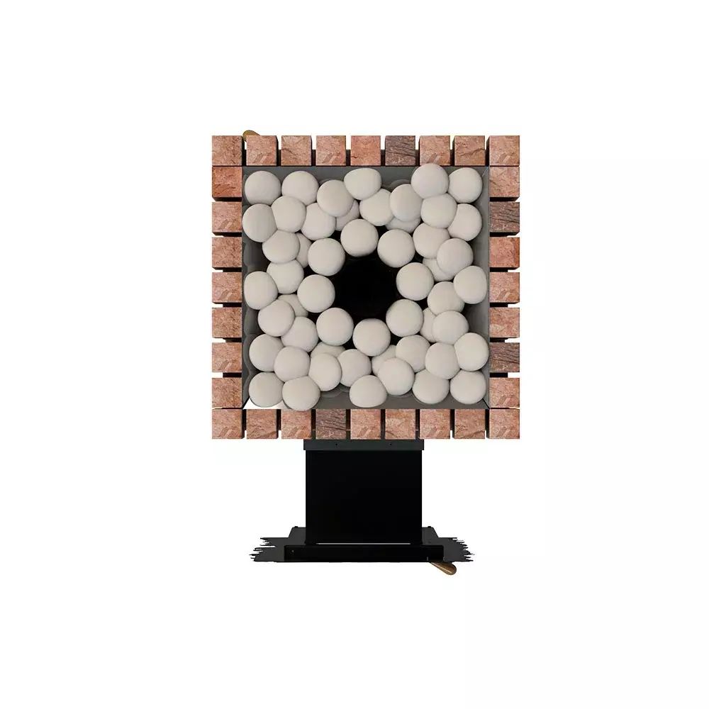 Дровяная банная печь Grill'D Retro World AISI 310 Long