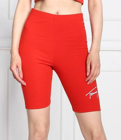 велосипедки Tommy Jeans - красный(DW0DW12631)