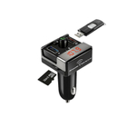 Автомобильный FM-трансмиттер - A7 Bluetooth (черный)