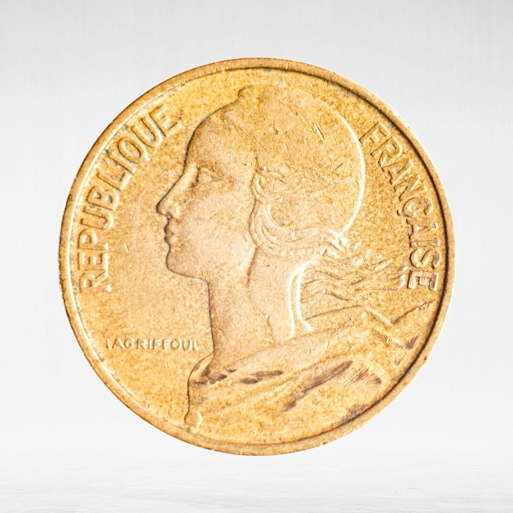 France, 10 Centimes 1969, VF